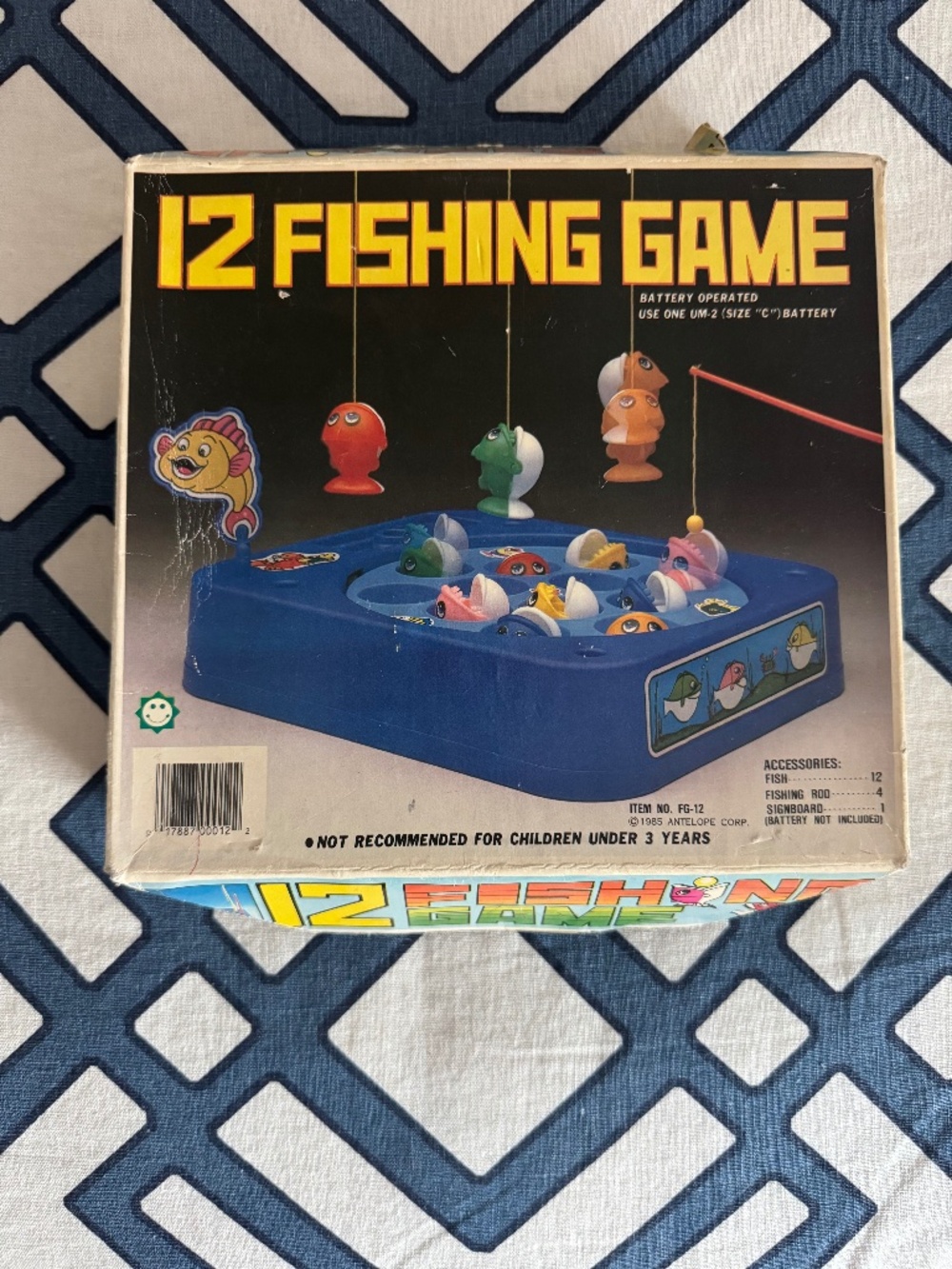 vintage 12 fishing game